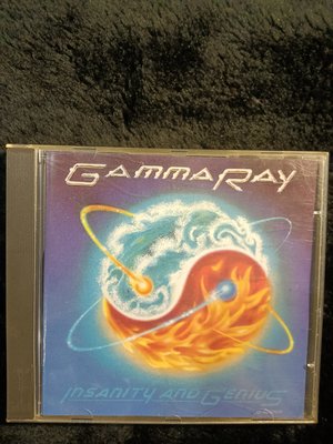 Gamma Ray - Insanity And Genius -1993年美國版 碟片近新 無IFPI -201元起標