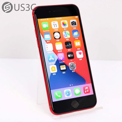 【US3C-小南門店】公司貨 Apple iPhone SE 2 / SE 2020 128G 4.7吋 紅色 蘋果手機 二手手機   UCare延長保固6個月