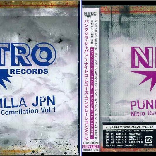 K - PUNKZILLA JPN - Nitro Records Compilation Vol.1+2 日版 NEW | Yahoo奇摩拍賣