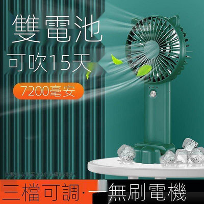 【米顏】小風扇迷你隨身USB充電便攜式手持電風扇小型學生可愛靜音大風力-慧友芊家居