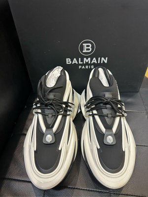 【EZ兔購】~正品 Balmain Unicorn 鞋 現貨 UK  8 ~ 10 原價37900