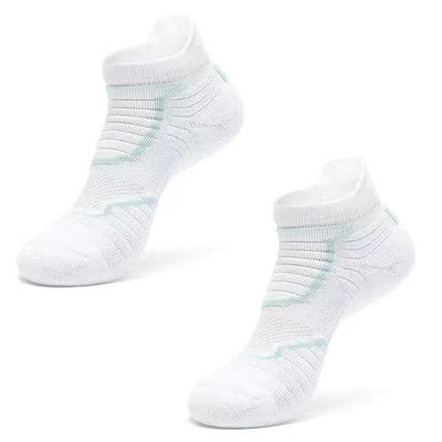 專業跑步襪 男女襪子 短筒毛巾底運動襪 低幫馬拉松襪 健身籃球襪子~寶藏山小店