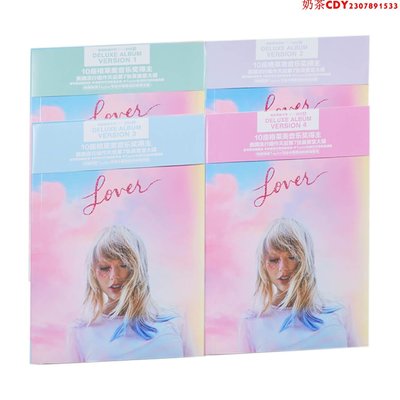 正版霉霉 泰勒斯威夫特 豪華版Taylor Swift Lover 4CD+海報+筆記