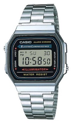 【萬錶行】CASIO 復古經典電子錶  A168WA-1