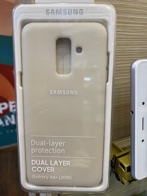 出清SAMSUNG Galaxy A6+(2018) 薄型透明背蓋-PC及TPU混合 金色