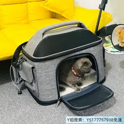 寵物便攜包ostracod貓包外出便攜手提貓袋大號20斤車載貓窩狗包透氣寵物背包