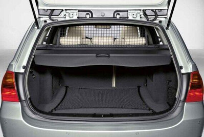 BMW E91 3-touring 後行李箱專用狗網  後行李箱隔板 伸縮 寵物網