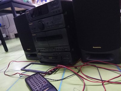 日規 Panasonic SC-CH300 CD 藍芽 音響 喇叭日本製 主機新加坡制 取代RX-ED77