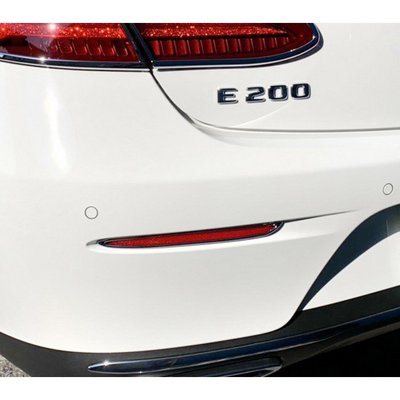 【JR佳睿精品】改裝 Benz 賓士 E C238 Coupe 17-UP E250 E350 鍍鉻 後反光片框 後保桿燈框