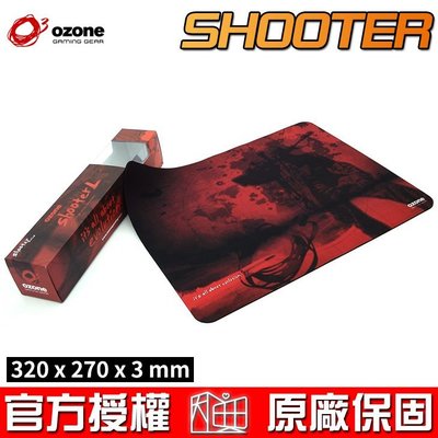 【恩典電腦】OZONE Shooter S 彩繪版 布質 滑鼠墊 (小) 320 x 270 x 3 mm 電競鼠墊