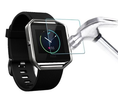 【送貼膜神器】Fitbit Blaze 鋼化膜 9H 手錶玻璃膜 保護貼 貼膜 手錶 鋼化玻璃貼 保貼 運動