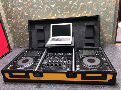詩佳影音先鋒CDJ3000打碟機+DJM900NXS2混音臺套裝航空箱設備箱帶拉桿輪子影音設備