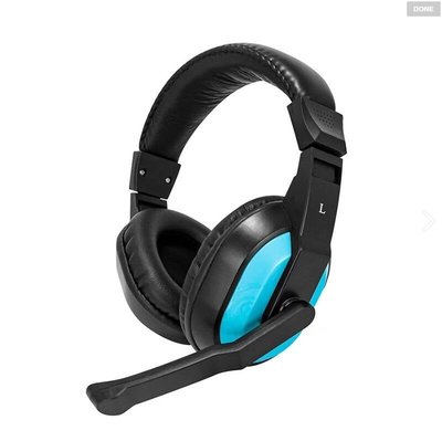 【KINYO】線控頭罩式耳機 (EM-2119) 電競耳機 電競耳麥 遊戲耳機 耳機麥克風 電腦耳機【迪特軍】