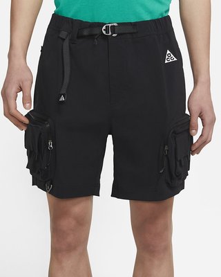 TSU 真品代購Nike ACG Outdoor 多口袋 工作短褲 DH8348-010 黑色