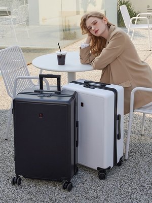 出口日本登機行李箱女拉鏈款結實耐用旅行拉桿箱萬向輪男生密碼箱