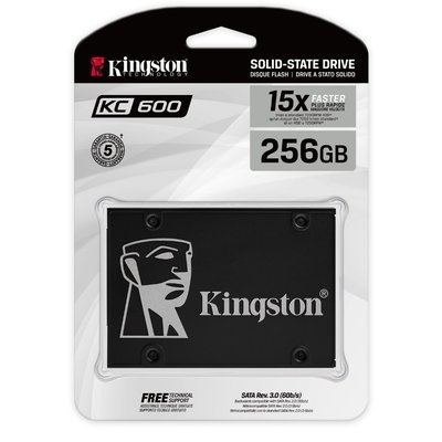 金士頓 KC600 2.5 256G SSD 固態硬碟 SKC600/256G SKC600