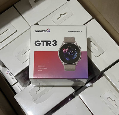 平輸 華米GTR3全新未拆封未激活雲母灰色手錶