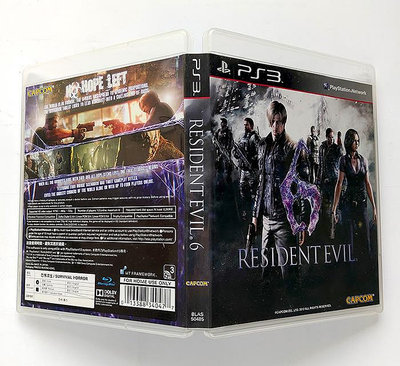 PS3 RESIDENT EVIL 6 惡靈古堡 6 英文版