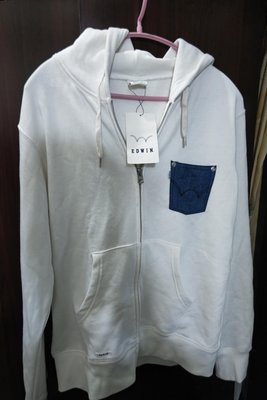 全新日本🇯🇵EDWIN白色外套(非台灣版)