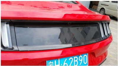 泰山美研社20082201 FORD 2015 Mustang野馬 後車箱蓋 面板 碳纖維