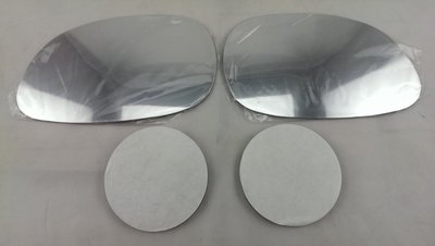 *HDS* 喜美五代 K6 3門 4門 3D 4D 白鉻鏡片(一組 左+右 貼黏式) 後視鏡片 後照鏡片 後視鏡玻璃