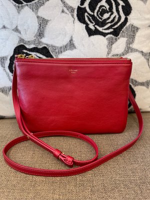 Celine 肩背包 Small Trio mercari 羊皮 現貨 斗六實體門市歡迎參觀234150