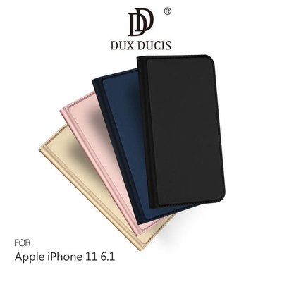 DUX DUCIS Apple iPhone 11 (6.1吋) SKIN Pro 皮套 可立 可插卡【出清】