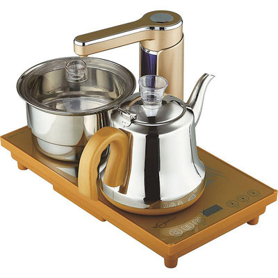 110v自動上水電熱水壺抽水電茶爐燒水壺煮茶器