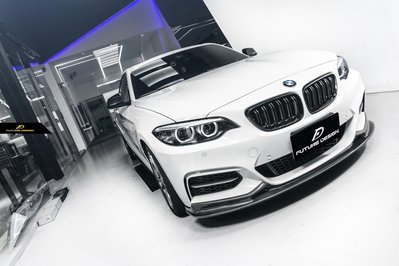 【政銓企業有限公司】BMW F22 3D款 高品質 抽真空碳纖維 卡夢 前下巴  MTECH 保桿 專用 現貨 免費安裝