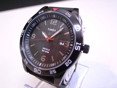 全新TIMEX黑格紋Indiglo錶,可換Nato帆布錶帶(J.Crew,Nixon,seiko,G-Shock,F1)