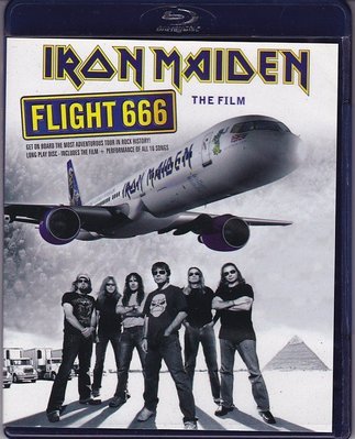 高清藍光碟 Iron Maiden Flight 666 鐵娘子樂隊演唱會 25G
