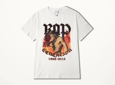美國 饒舌 XXXTentacion 紀念 短T 嘻哈 饒舌 HIP HOP RAP 黑白2色 尺寸：S~3XL