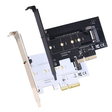 伽利略 PCI-E 4X M.2(NVMe) 1埠 SSD轉接卡 (M2PE41)