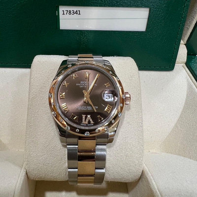 已售出【萬永名錶】Rolex ♛ 勞力士 型號178341原廠錶9.5成新
