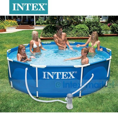 新款intex26340支架兒童游泳池 家用 家庭大人洗澡加厚養魚池現貨