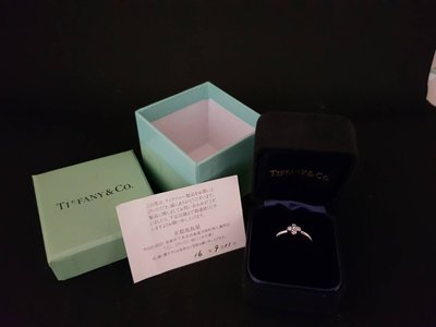 《三福堂國際珠寶1125》Tiffany &amp; Co.幸運草鑽戒 4顆鑽