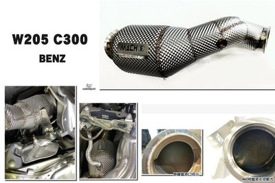 JY MOTOR 車身套件 - BENZ W205 C300 Mach5 當派 帶觸媒 高流量 帶三元催化 200目