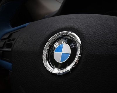 BMW 方向盤 水鑽 裝飾 碳纖  飾品  E34 E46 E53 E39 E90 E92 E60 E65 E66