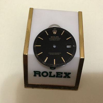 ROLEX 石英款黑面(17000.17014.17013)36mm鋼錶款適用(翻寫面)~16014.16234