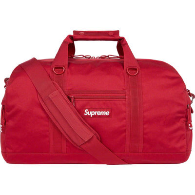Supreme Field Duffle Bag 紅色 運動包 手提包 肩背旅行包