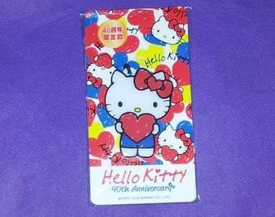 Hello Kitty 40週年紀念 KITTY造型悠遊卡 直購價500元