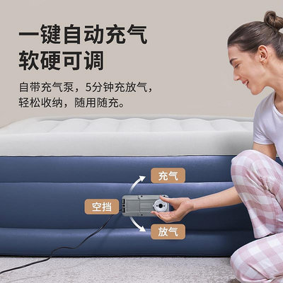 充氣床墊Bestway充氣床家用雙人加高充氣床墊打地鋪折疊便攜單人氣墊床氣墊床