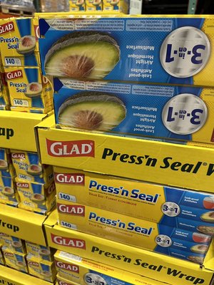 COSTCO好市多代購Glad Press’n Seal 強力保鮮膜 3入