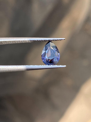 藍色尖晶石 緬甸產天然彩色寶石 .099克拉