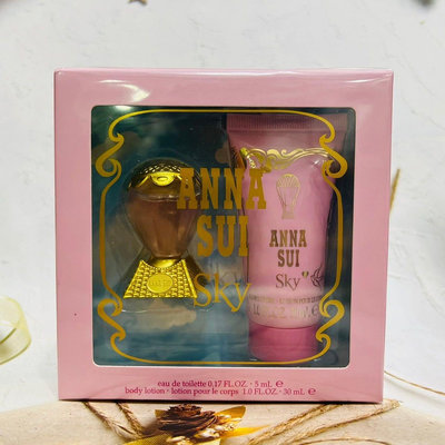 Anna Sui 安娜蘇 綺幻飛行禮盒（香水5ml+身體乳30ml)  淡香水+ 身體乳 香氛組