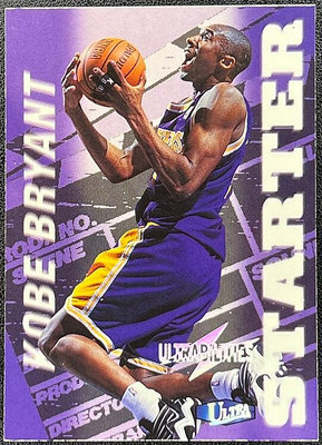 NBA 球員卡 Kobe Bryant 1997-98 Ultra Ultrabilities Starter