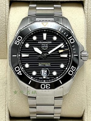 重序名錶 TAG Heuer 豪雅 Aquaracer 競潛系列 PROFESSIONAL 300米 自動上鍊潛水腕錶
