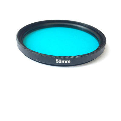 紅外相機改機后顏色ICF還原濾鏡 藍玻璃紅外截止濾光片 27- 82mm