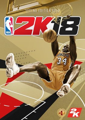 【二手遊戲】PS4 美國職業籃球賽 2018 NBA 2K18 中文版 黃金傳奇珍藏版【台中恐龍電玩】