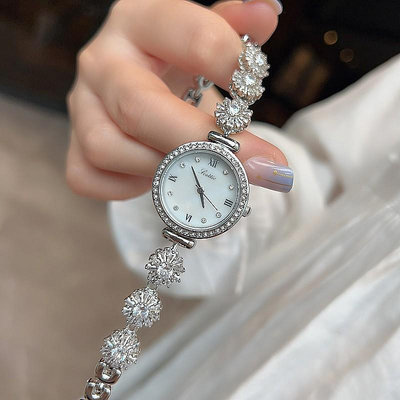 熱銷 詩高迪小眾小香風手錶腕錶女輕奢女士錶女款小圓形錶小巧手鏈手錶腕錶女195 WG047